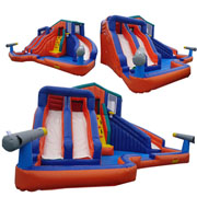 adult size inflatable water slide